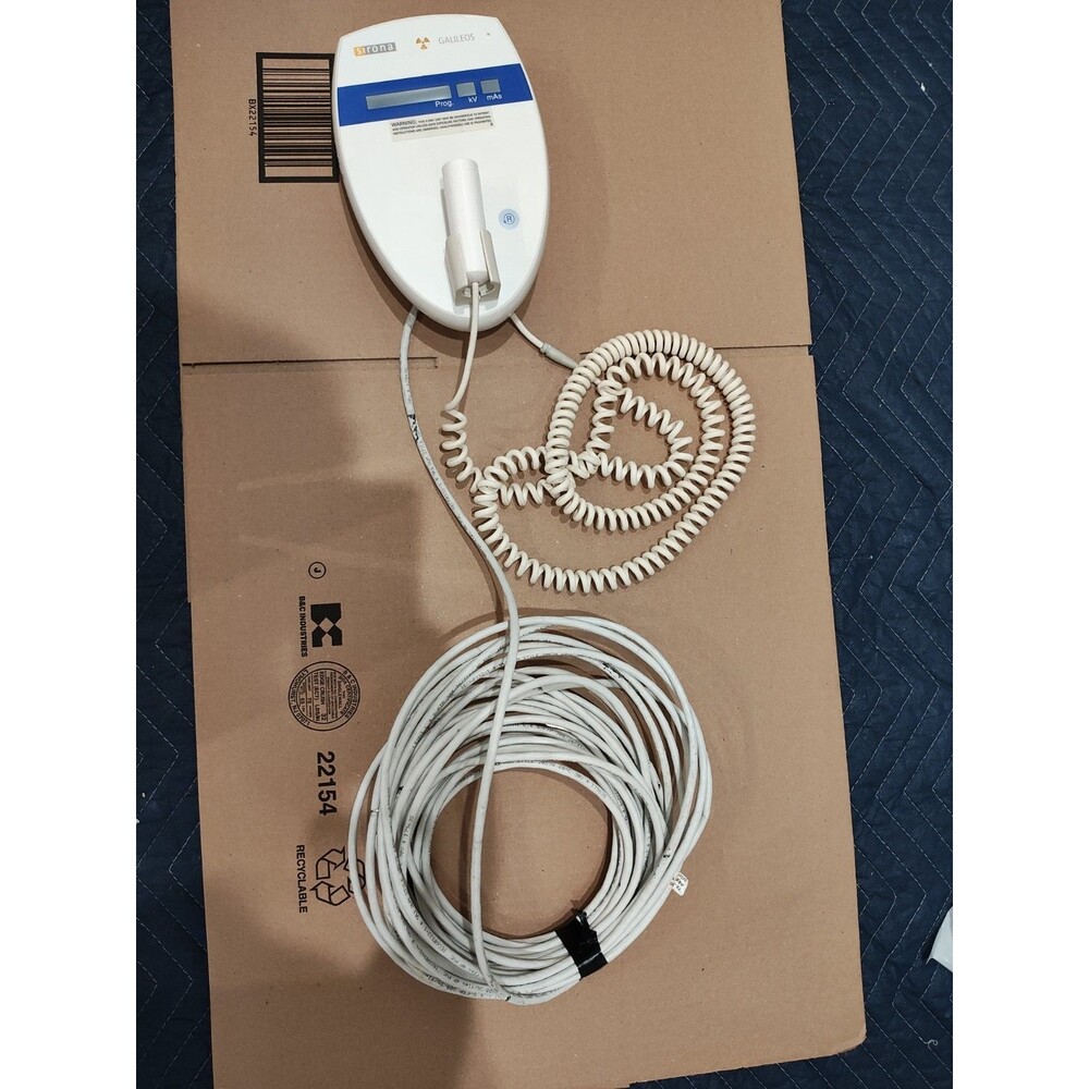 Sirona Galileos Remote Control Switch Wall Panel DX42 + Connecting Cable WORKS